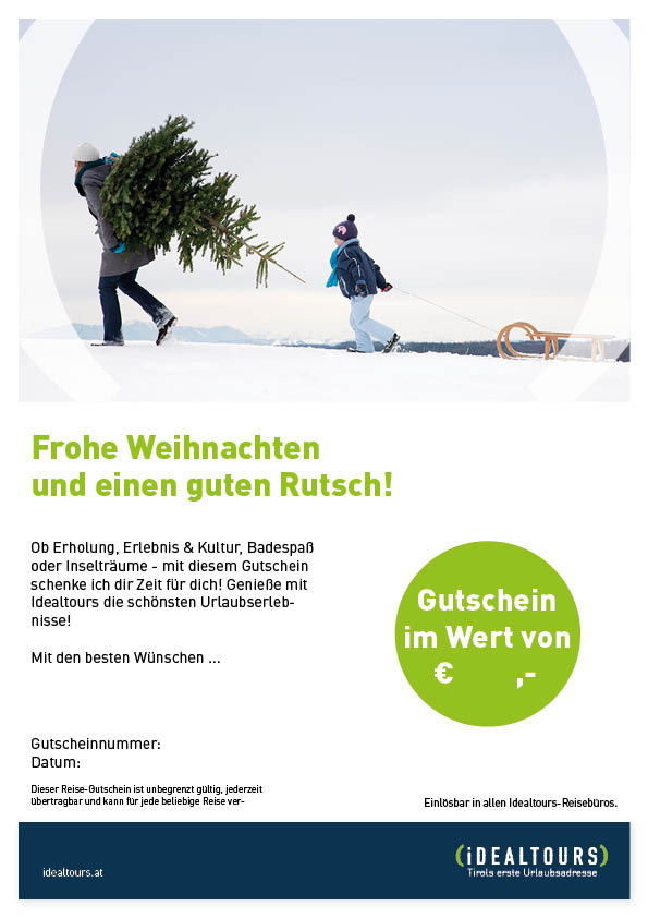 Gutscheinmotiv "Weihnachten"